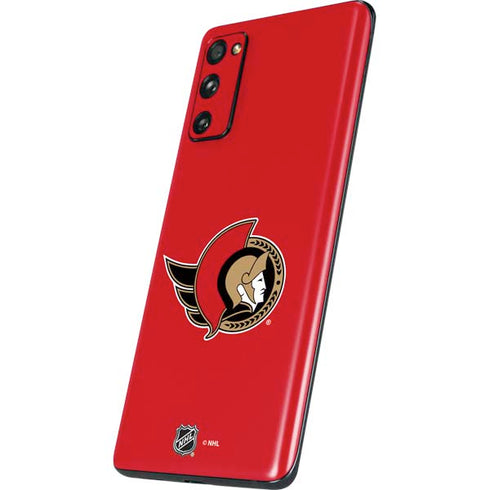 NHL Ottawa Senators Solid Background Galaxy S20 Fan Edition Skin